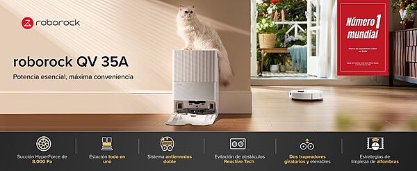 Robot Aspiradora y Trapeador, 8000 Pa Fuerte SuccióN