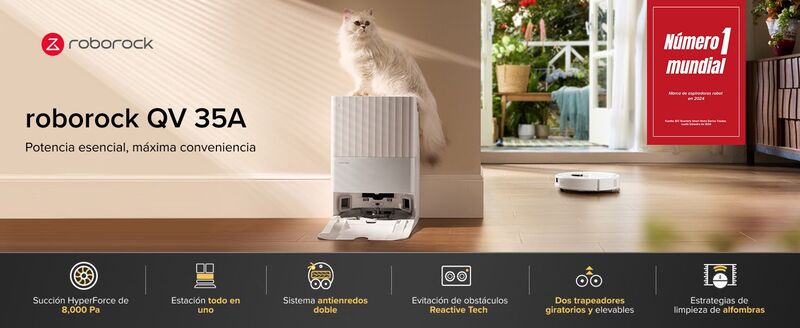Robot Aspiradora y Trapeador, 8000 Pa Fuerte SuccióN
