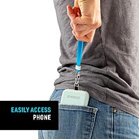 NITE IZE Hitch Phone Anchor & Stretch Strap - Phone Anchor & Adjustable Strap - Cell Phone Lanyard