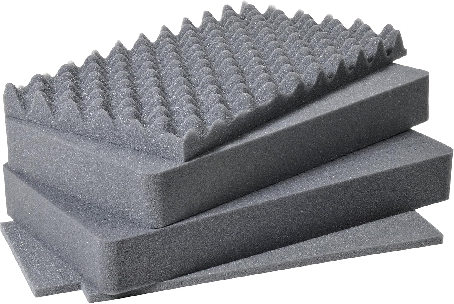 Pelican Products 1510-400-000 1511 4-Piece Replacement Foam Set for 1510 Case (Black)