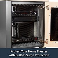StarTech.com 16 Outlet Horizontal 1U Rack Mount PDU Power Strip for Network Server Racks - Surge Protection - 120V/15A