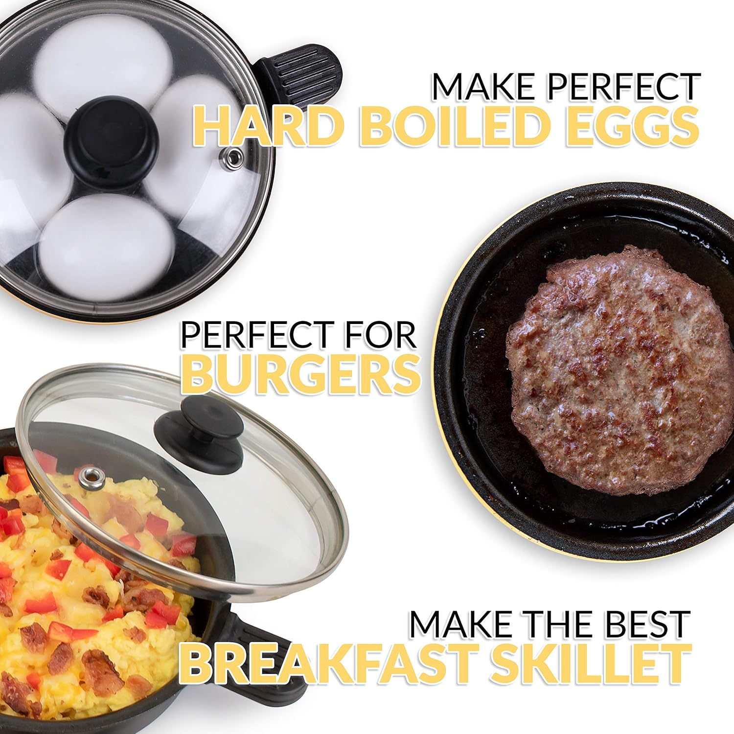 Nostalgia MyMini Personal Sandwich Maker & Electric Skillet