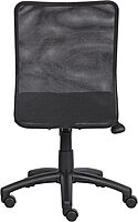 Boss Office Products Budget Mesh Task Chair without Arms in Black