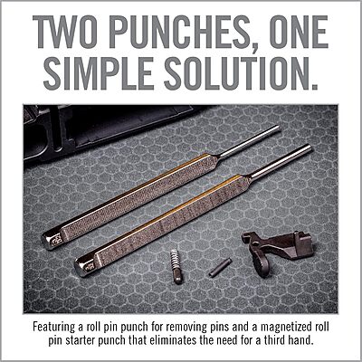 Real Avid Bolt Catch Punch Set, Stainless SPORTING