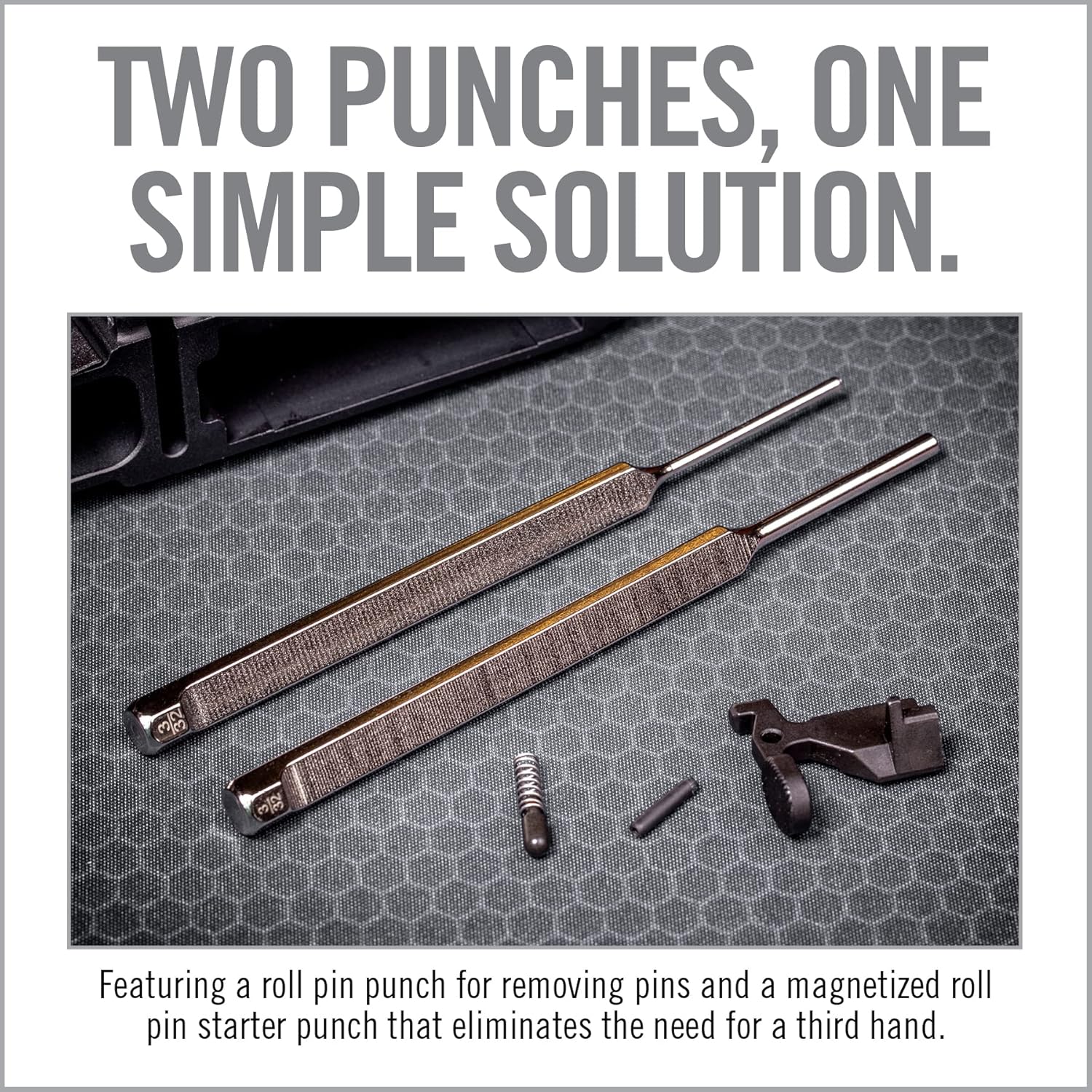 Real Avid Bolt Catch Punch Set, Stainless SPORTING