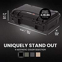 NANUK 909 Hard Case with Custom Foam Insert for Glock (12.6” x 9” x 4.4”)