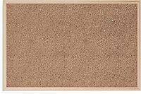 U BRANDS Cork Bulletin Board, Birch Wood Frame