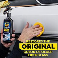 Meguiar's M4916 Marine/RV Heavy Duty Oxidation Remover, Oxidation, Water Spot, Stain