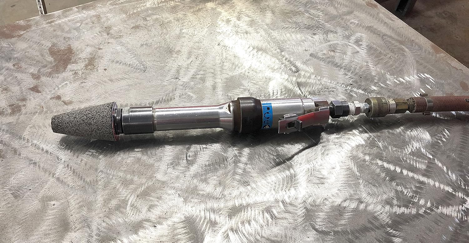 Weiler 68317 TIGER AO TYPE 17 Flat Tip Portable Grinding Cone, A24-R, 2" X 3" X 5/8-11, (Pack of 12)