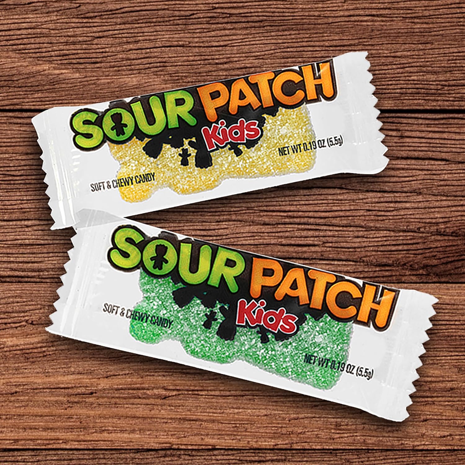 SOUR PATCH KIDS Big Kids Individually Wrapped Soft & Chewy Candy, Bulk Candy, School Snacks, 240 Count Box