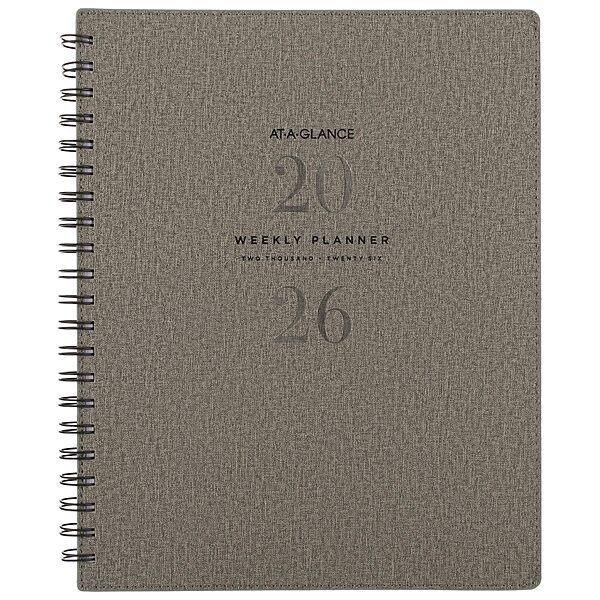 AT-A-GLANCE Signature Weekly & Monthly Planner, Large 8.5 x 11