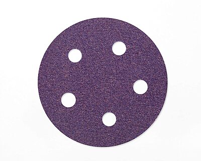 3M Cubitron II Hook & Loop 5" Disc, 80 Grit, Ceramic (732U)