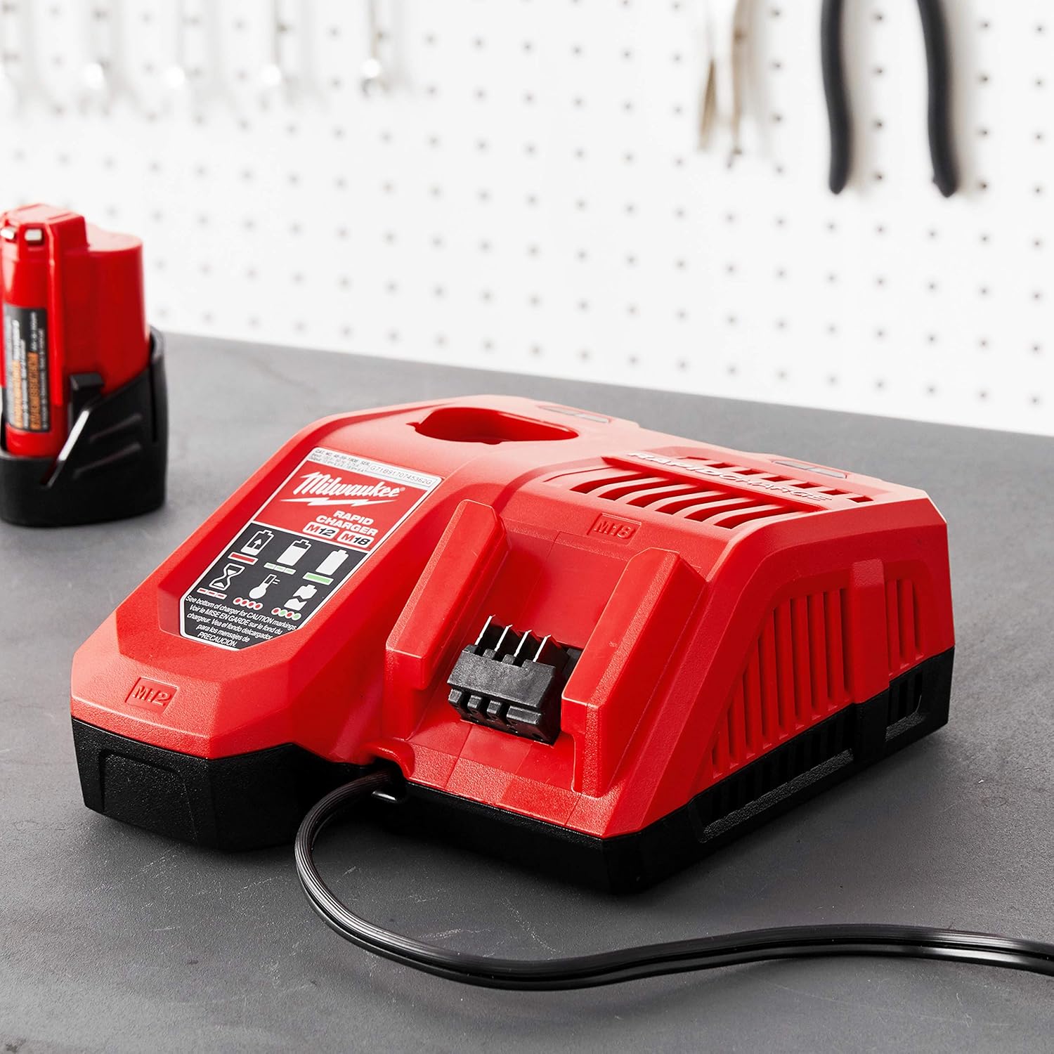 Milwaukee M18 & M12 Rapid Charger