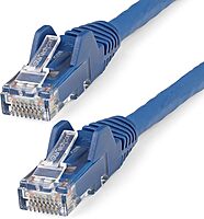 StarTech.com 50ft (15m) CAT6 Ethernet Cable - LSZH (Low Smoke Zero Halogen) - ETL Verified (N6LPATCH50BL)