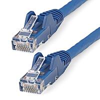 StarTech.com LSZH CAT6 Ethernet Patch Cable - 10 Gigabit 650MHz, 100W PoE, Snagless RJ45