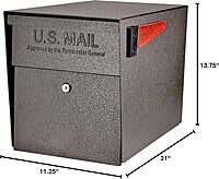 Mail Boss Curbside Locking Security Mailbox