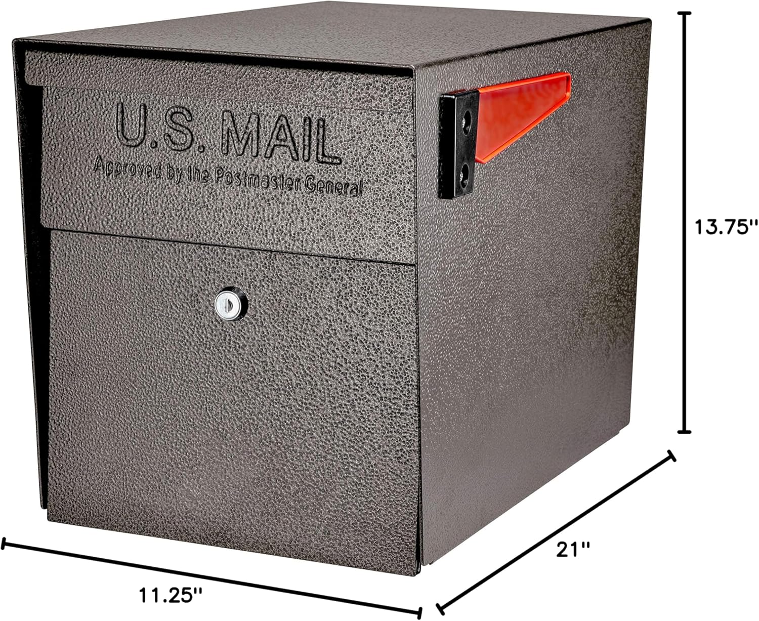 Mail Boss Curbside Locking Security Mailbox