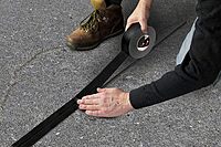 3M Premium Matte Cloth (Gaffers) Tape GT2, High-Strength, Indoor/Outdoor Use, Black, 48 mm x 50 m, 11 mil, 1 Roll, 98514