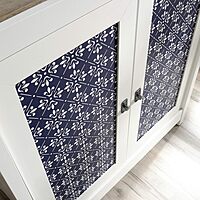 SAUDER Cottage Road 72in Library Bookcase with Doors and Adjustable Shelves