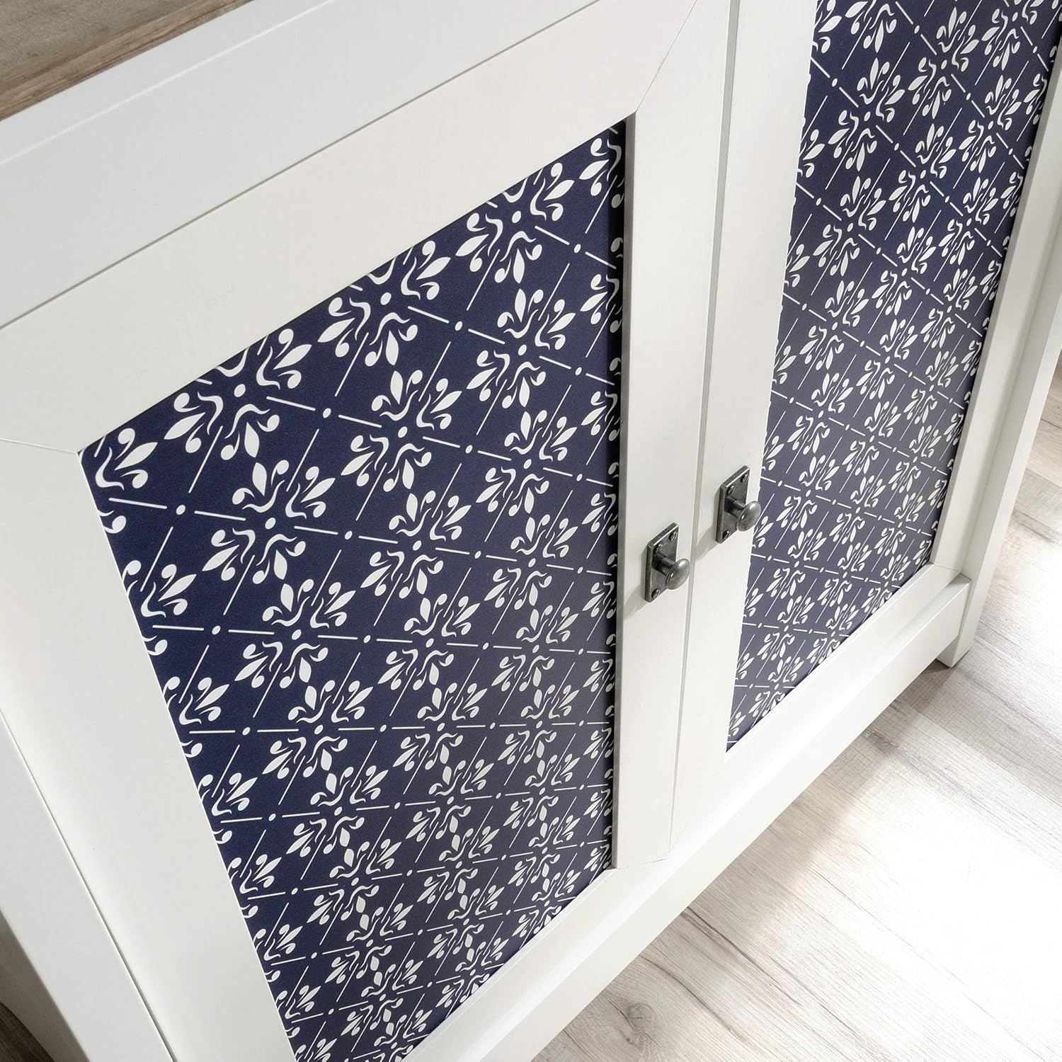 SAUDER Cottage Road 72in Library Bookcase with Doors and Adjustable Shelves