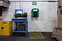 Hughes Portable, Self-Contained, 16-Gallon Gravity-Fed Eyewash Station