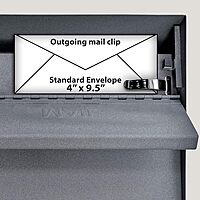MAIL BOSS Metro Wall-Mount Locking Mailbox