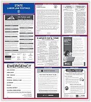 ComplyRight State Labor Law Poster, Nebraska, 24 x 37 inches (Laminated)