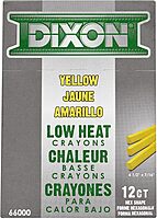 DIXON TICONDEROGA Melt Metal Marking Crayons, Hex 4.5 x 1/2 in
