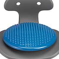 Balance Cushion, Inflatable Wobble Disk Active Sitting Chair Seat Cushion with Inflation Needle Blue