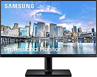 SAMSUNG FT45 Series FHD 1080p IPS Business Monitor, 75Hz, HDMI/DisplayPort, USB Hub, Height-Adjustable Stand, 3 Yr Warranty