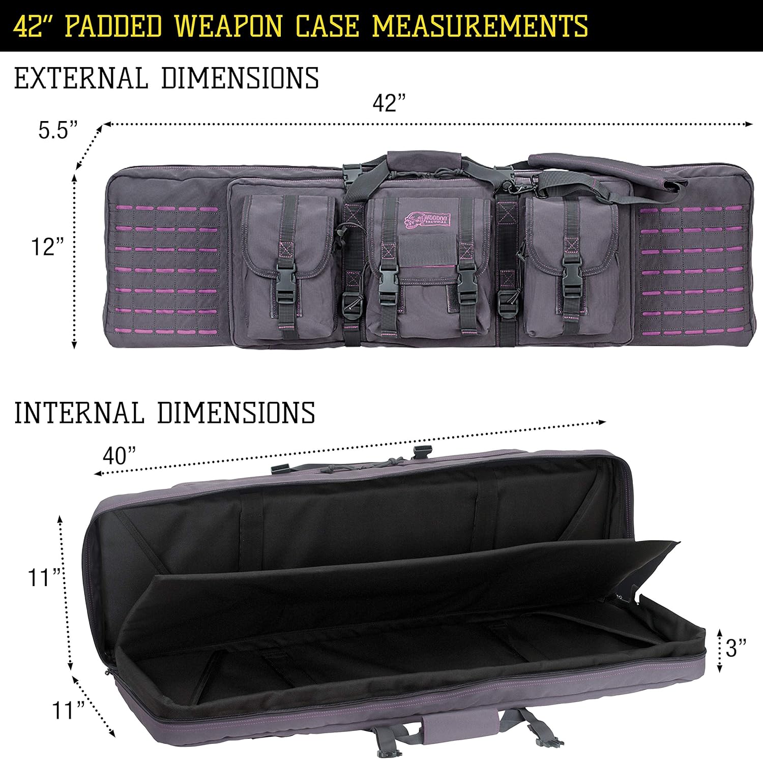 VooDoo Tactical Padded Weapons Case