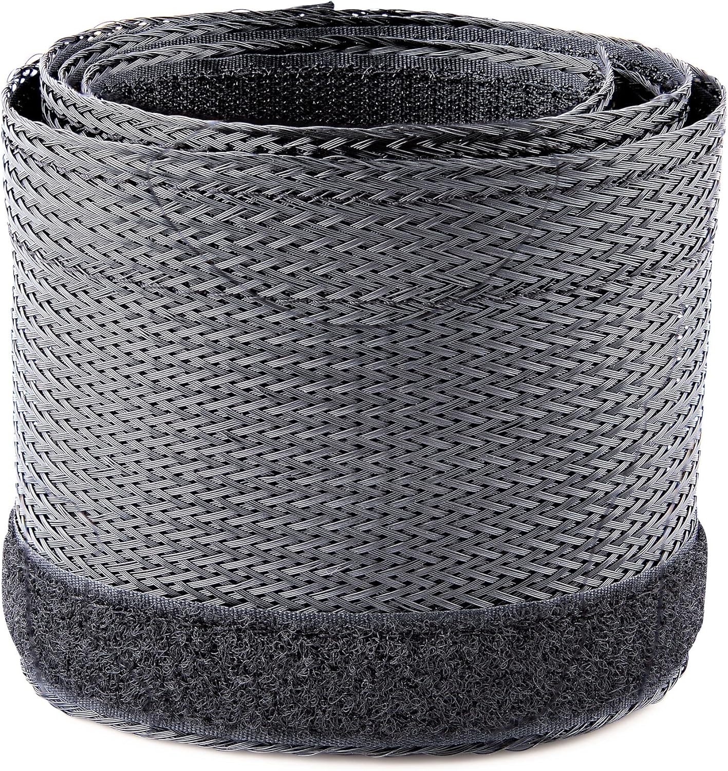 StarTech.com 10ft (3m) Cable Management Sleeve, Trimmable Heavy Duty Cable Wrap