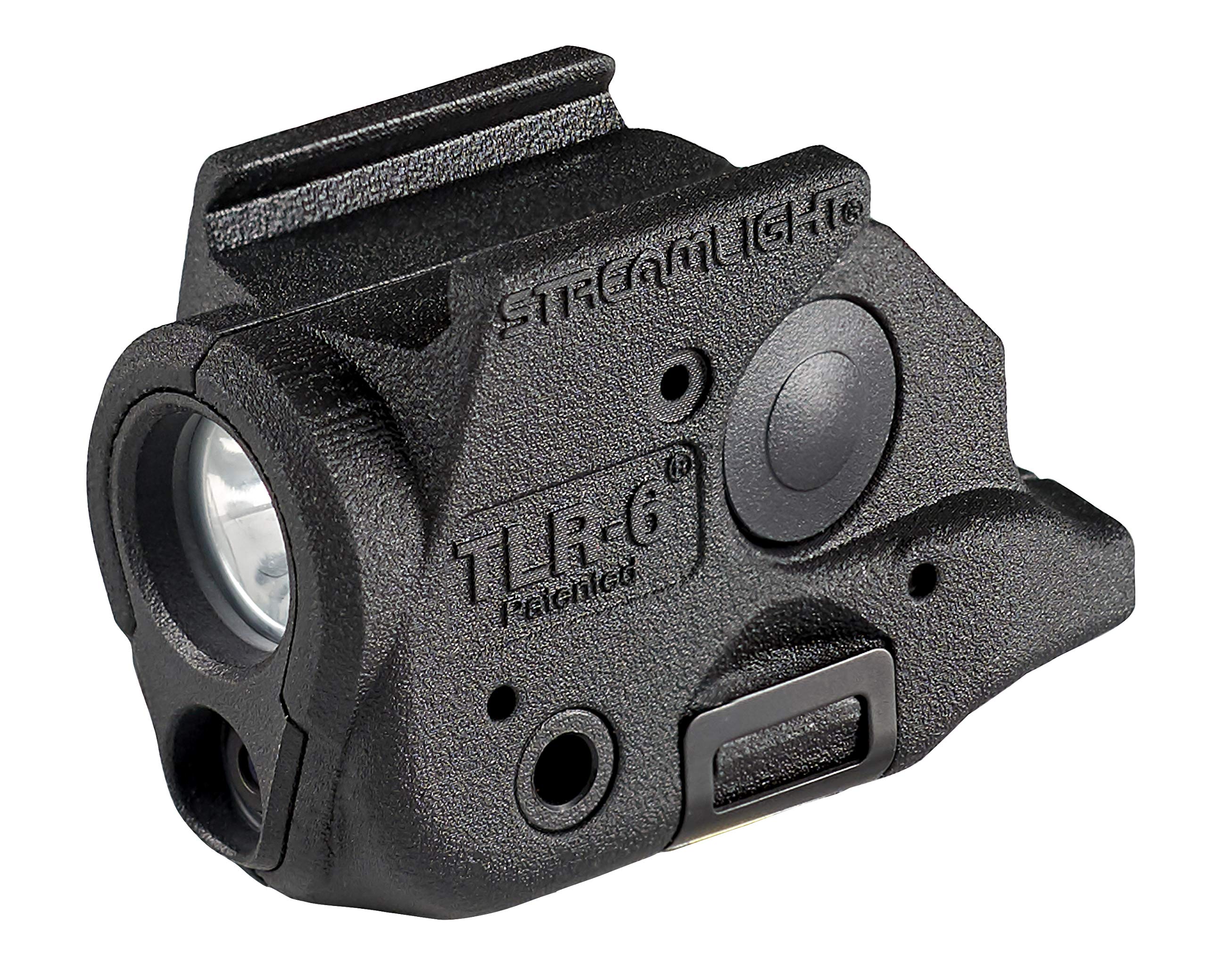 Streamlight 69287 TLR-6 100-Lumen 2000 Candela Rail-Mounted Tactical Weapon Light with Integrated Red Aiming Laser Designed