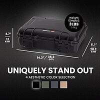 NANUK 910 Hard Case with Custom Foam Insert