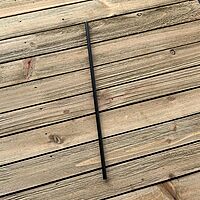 Boardwalk Bulk Cocktail Straws, 8" , Polypropylene, Black, Case of 5,000