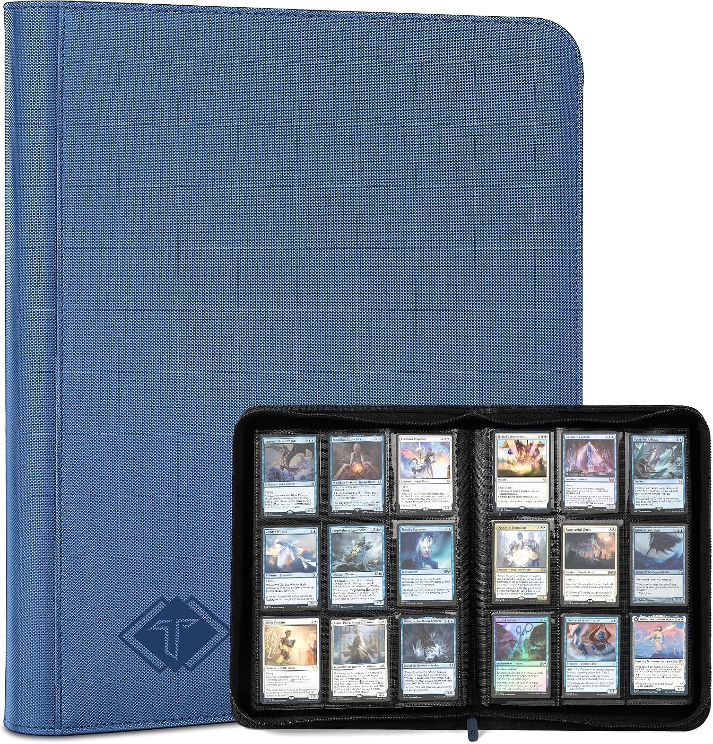 Trading Card Binder - 432 Pockets - Blue