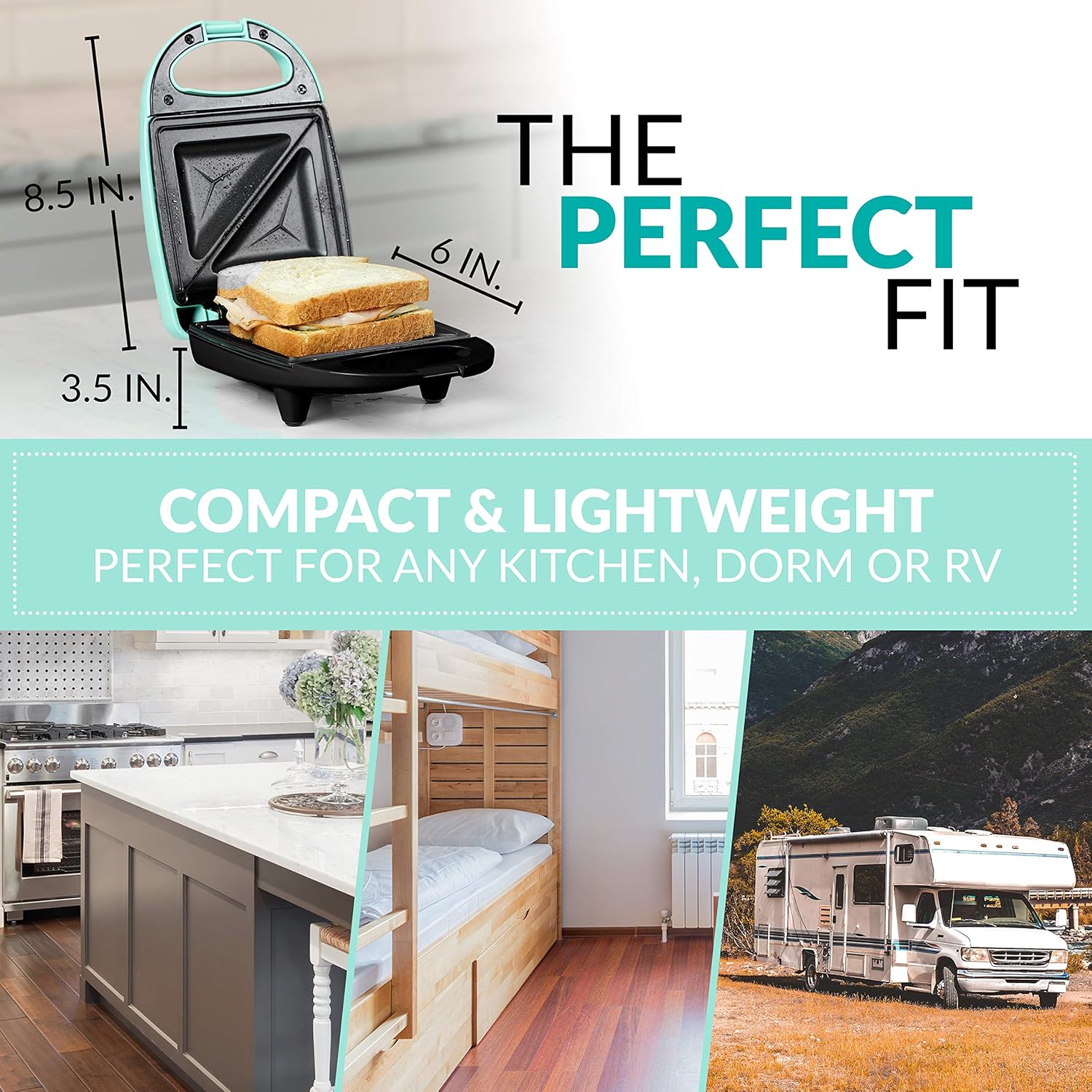 Nostalgia MyMini Personal Sandwich Maker & Electric Skillet