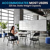 Flash Furniture HERCULES Series Double Braced Metal Folding Chair