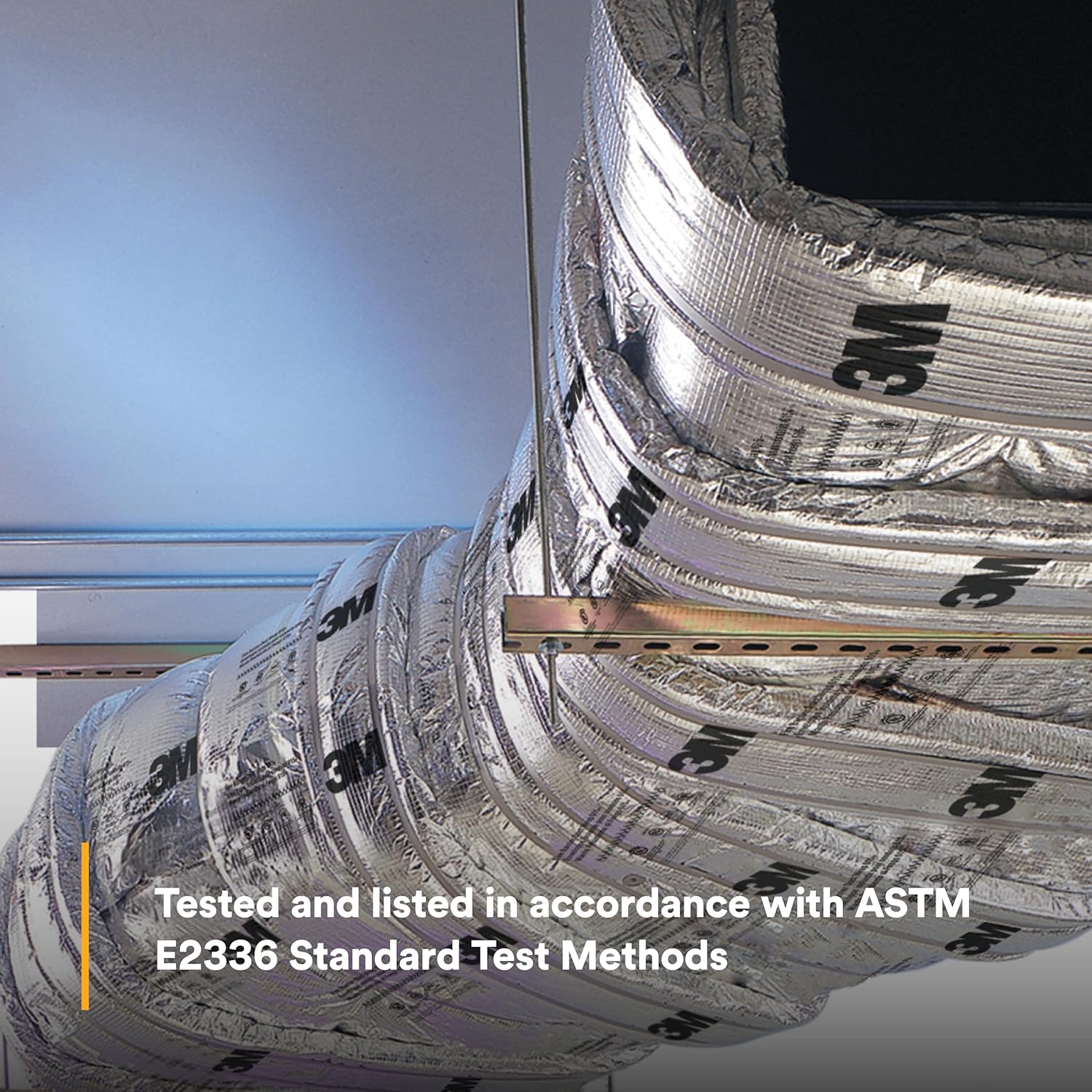 3M Fire Barrier Duct Wrap 615+, Space-Saving, Commercial Kitchen Grease and Ventilation Ducts Applications, 24 in x 25 ft