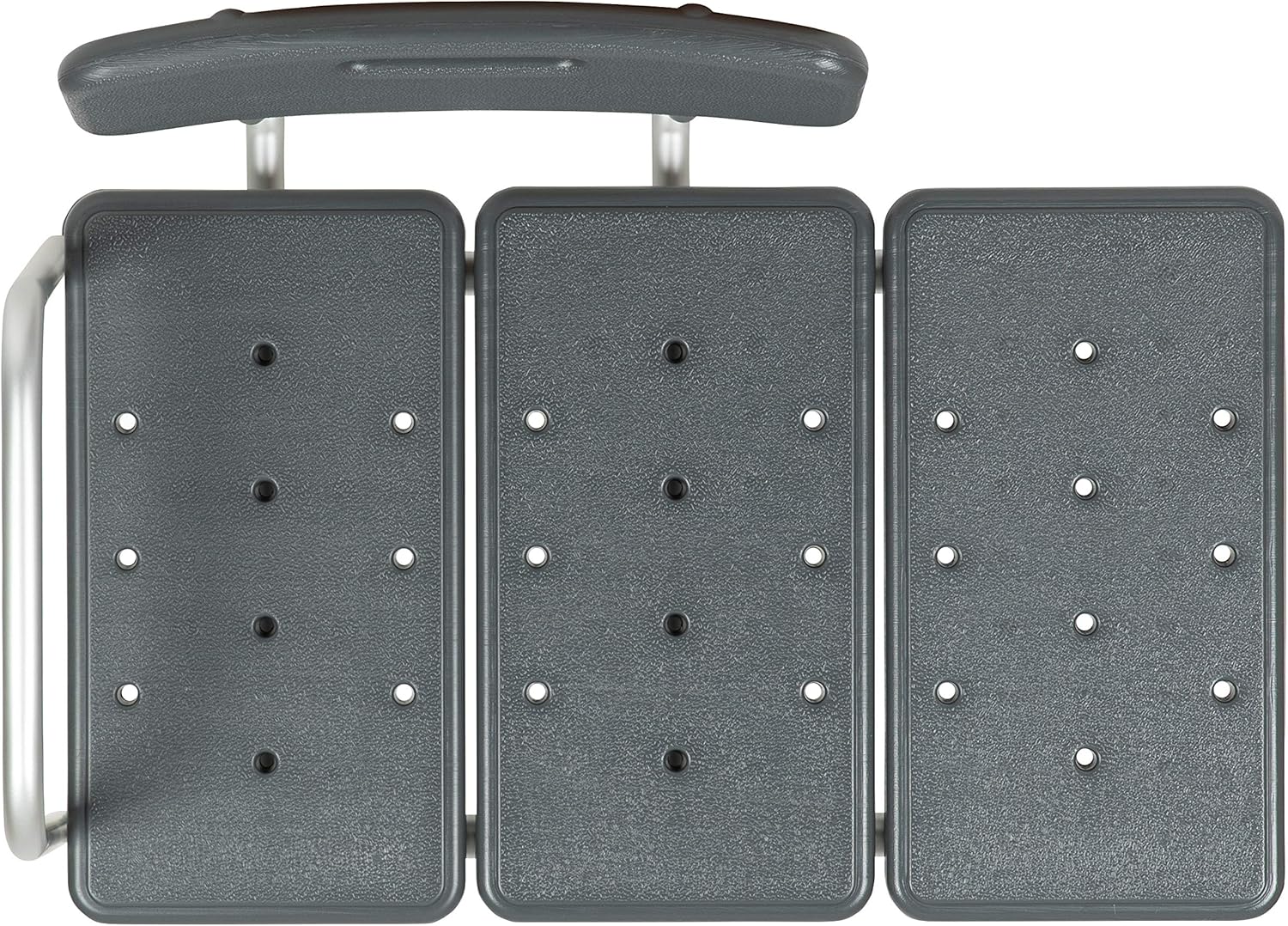 Flash Furniture HERCULES Series 300 Lb. Capacity Adjustable Bath & Shower Transfer Bench with Back and Side Arm