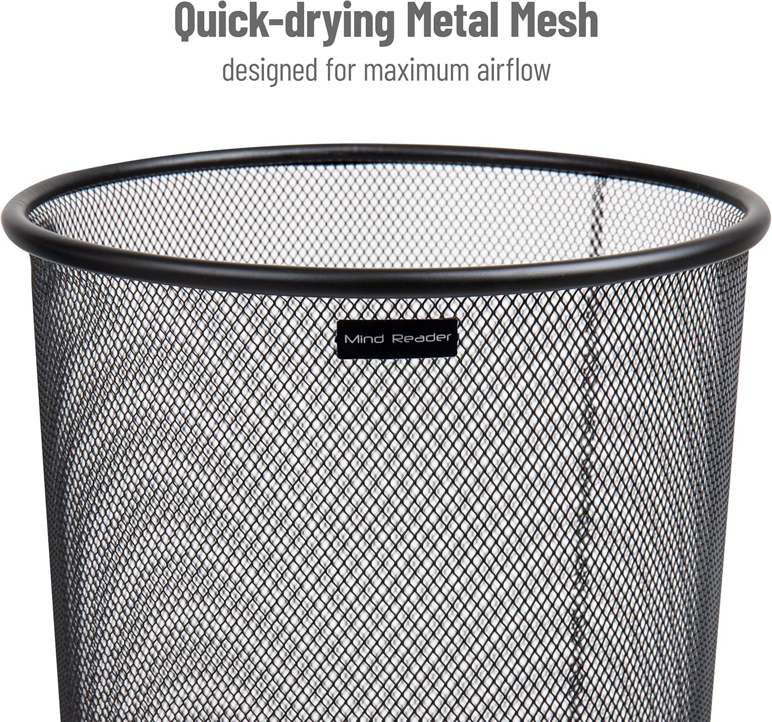 MIND READER Metal Mesh Umbrella Stand Multi-Purpose Storage