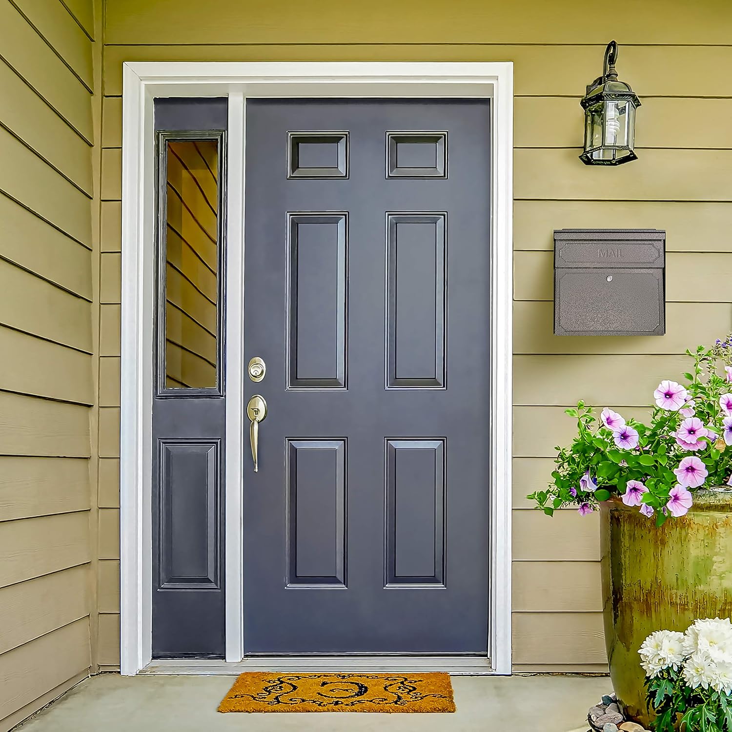 MAIL BOSS Townhouse Wall-Mount Locking Mailbox