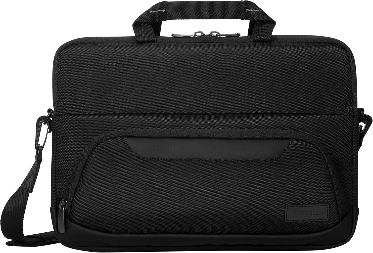 Targus 12-14" Laptop Bag for Business and Travel, Black - Computer Messenger Bag for Men and Women