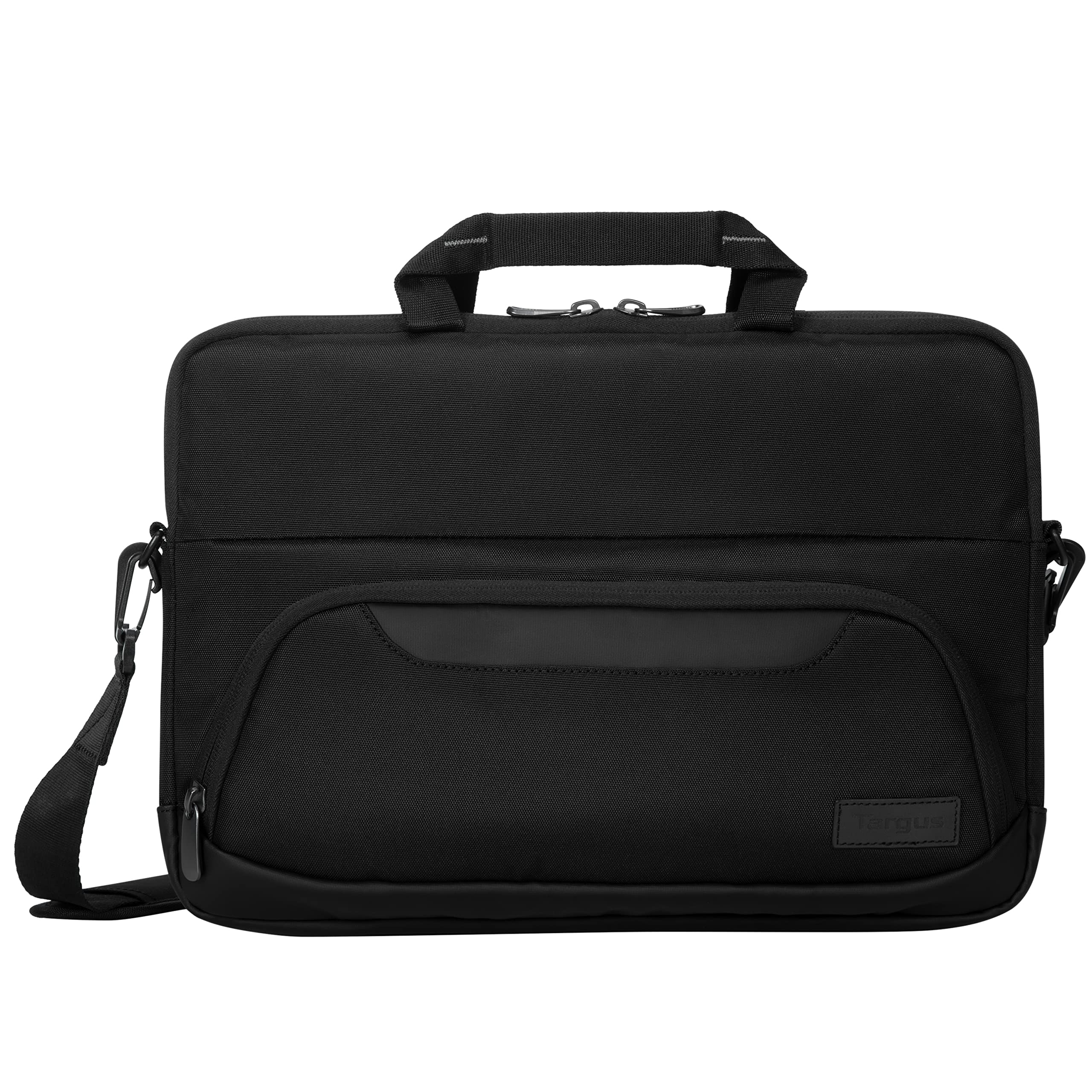 Targus 12-14" Laptop Bag for Business and Travel, Black - Computer Messenger Bag for Men and Women
