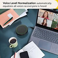 Jabra Speak2 40 Portable Speakerphone - 4 Noise-Cancelling Mics, USB-A/USB-C