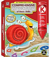 Carson Dellosa Comprehensive Curriculum of Basic Skills Preschool Workbook, Toddler Activity Book With Alphabet, Colors, Shapes, Counting, Phonics, and Pre Writing Practice