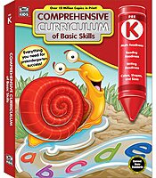 Carson Dellosa Comprehensive Curriculum of Basic Skills Preschool Workbook, Toddler Activity Book With Alphabet, Colors, Shapes, Counting, Phonics, and Pre Writing Practice