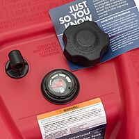 Attwood EPA and CARB Certified 6-Gallon Portable Marine Fuel Tank