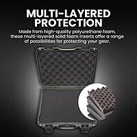 NANUK 910 Hard Case with Foam, IP67 Waterproof Hard Storage