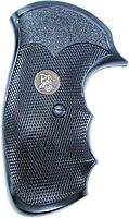 Pachmayr 03249 Gripper Grips, S&W J Frame Round Butt,Black